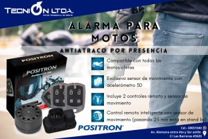 Alarmas para Motos / Positron